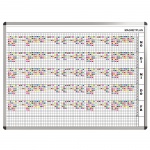 Personal-Raum-Plan, 10 Stunden, 73 Spalten, 103x157 cm, 